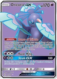 Oricorio GX (Full Art) - SM - Cosmic Eclipse - Pokemon card
