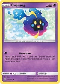 Cosmog - SM - Cosmic Eclipse - Pokemon card
