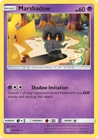Marshadow - SM - Cosmic Eclipse - Pokemon card