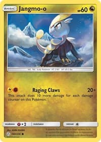 Jangmo-o - SM - Cosmic Eclipse - Pokemon card