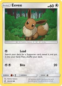 Eevee - SM - Cosmic Eclipse - Pokemon card
