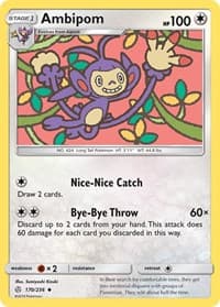 Ambipom - SM - Cosmic Eclipse - Pokemon card