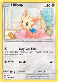 Lillipup - SM - Cosmic Eclipse - Pokemon card