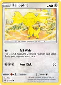 Helioptile - SM - Cosmic Eclipse - Pokemon card