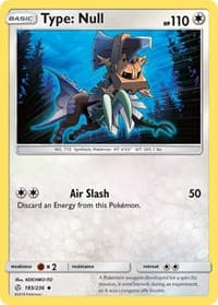 Type: Null - SM - Cosmic Eclipse - Pokemon card