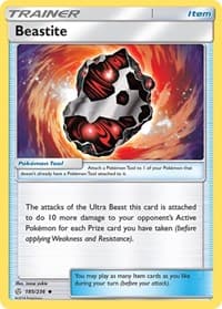 Beastite - SM - Cosmic Eclipse - Pokemon card
