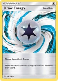 Draw Energy - SM - Cosmic Eclipse - Pokemon card