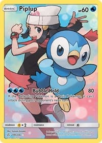 Piplup (Secret) - SM - Cosmic Eclipse - Pokemon card