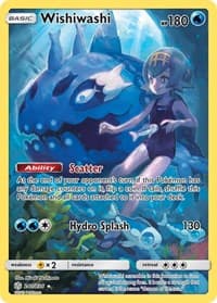 Wishiwashi (Secret) - SM - Cosmic Eclipse - Pokemon card