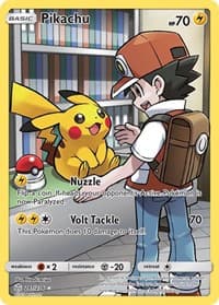 Pikachu (Secret) - SM - Cosmic Eclipse - Pokemon card