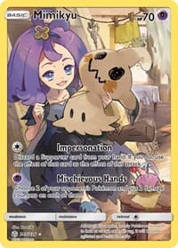 Mimikyu (Secret) - SM - Cosmic Eclipse - Pokemon card