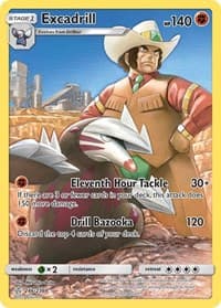 Excadrill (Secret) - SM - Cosmic Eclipse - Pokemon card