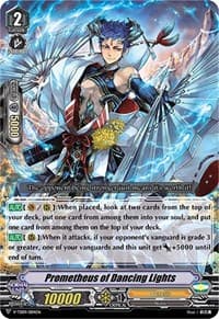 Prometheus of Dancing Lights - V-TD09: Shinemon Nitta - Cardfight Vanguard card