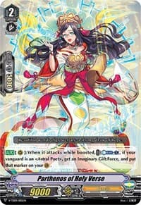 Parthenos of Holy Verse - V-TD09: Shinemon Nitta - Cardfight Vanguard card