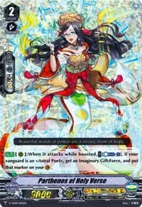 Parthenos of Holy Verse (RRR Foil) - V-TD09: Shinemon Nitta - Cardfight Vanguard card