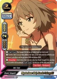 Mysterious Idol, Kaede Takagaki - The iDOLM@STER Cinderella Girls Theater - Future Card BuddyFight card
