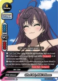 Gifted Idol, Shiki Ichinose - The iDOLM@STER Cinderella Girls Theater - Future Card BuddyFight card