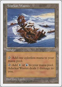 Adarkar Wastes - Fifth Edition - Magic: The Gathering card