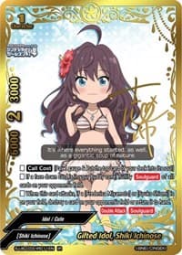Gifted Idol, Shiki Ichinose (IR) - The iDOLM@STER Cinderella Girls Theater - Future Card BuddyFight card