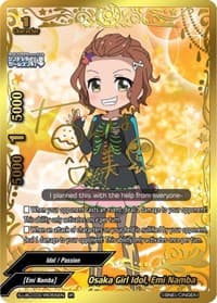 Osaka Girl Idol, Emi Namba (IR) - The iDOLM@STER Cinderella Girls Theater - Future Card BuddyFight card