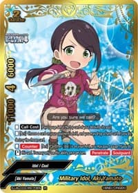 Military Idol, Aki Yamato (IR) - The iDOLM@STER Cinderella Girls Theater - Future Card BuddyFight card