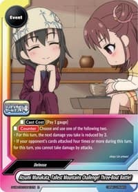 Atsumi Munakata, Tallest Mountains Challenge! Three-Bout Battle! - The iDOLM@STER Cinderella Girls Theater - Future Card BuddyFight card