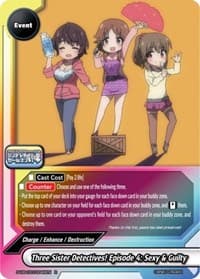 Three Sister Detectives! Episode 4: Sexy & Guilty - The iDOLM@STER Cinderella Girls Theater - Future Card BuddyFight card