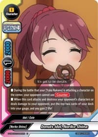 Donuts Idol, Noriko Shiina - The iDOLM@STER Cinderella Girls Theater - Future Card BuddyFight card