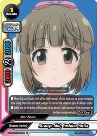 Strange Idol, Yoshino Yorita - The iDOLM@STER Cinderella Girls Theater - Future Card BuddyFight card