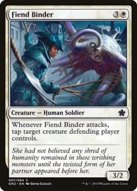 Fiend Binder - Magic Game Night 2019 - Magic: The Gathering card