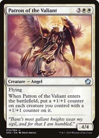 Patron of the Valiant - Magic Game Night 2019 - Magic: The Gathering card