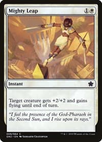 Mighty Leap - Magic Game Night 2019 - Magic: The Gathering card