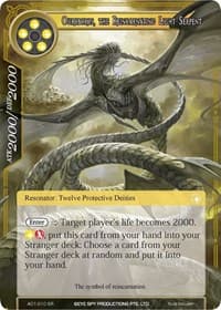 Ouroboros, the Reincarnating Light Serpent - Alice Origin - Force of Will card