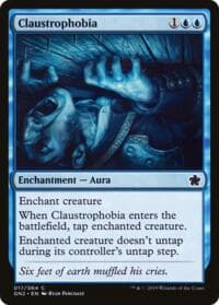 Claustrophobia - Magic Game Night 2019 - Magic: The Gathering card