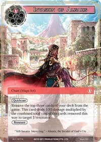 Invasion of Alisaris - Alice Origin - Force of Will card