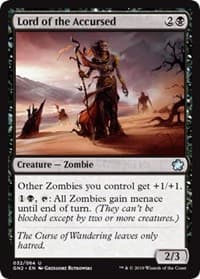 Lord of the Accursed - Magic Game Night 2019 - Magic: The Gathering card