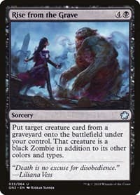 Rise from the Grave - Magic Game Night 2019 - Magic: The Gathering card