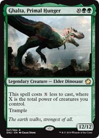 Ghalta, Primal Hunger - Magic Game Night 2019 - Magic: The Gathering card
