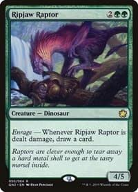 Ripjaw Raptor - Magic Game Night 2019 - Magic: The Gathering card