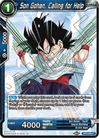 Son Gohan, Calling for Help - Malicious Machinations - Dragon Ball Super: Masters card