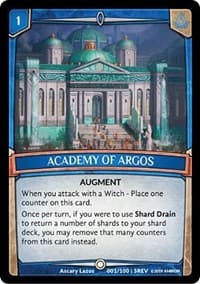 Academy of Argos - Revelations - Argent Saga TCG card