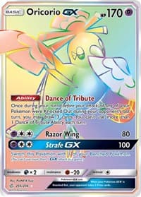 Oricorio GX (Secret) - SM - Cosmic Eclipse - Pokemon card