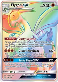 Flygon GX (Secret) - SM - Cosmic Eclipse - Pokemon card
