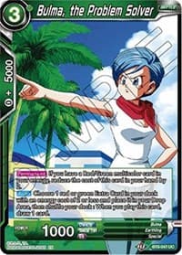 Bulma, the Problem Solver - Malicious Machinations - Dragon Ball Super: Masters card