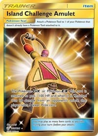 Island Challenge Amulet (Secret) - SM - Cosmic Eclipse - Pokemon card