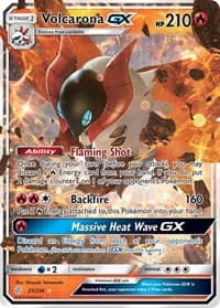 Volcarona GX - SM - Cosmic Eclipse - Pokemon card