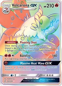 Volcarona GX (Secret) - SM - Cosmic Eclipse - Pokemon card