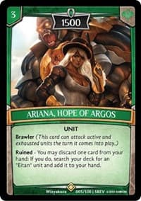 Ariana, Hope of Argos - Revelations - Argent Saga TCG card