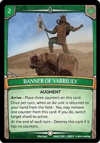 Banner of Vabrilily - Revelations - Argent Saga TCG card