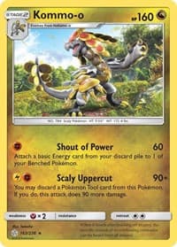 Kommo-o - SM - Cosmic Eclipse - Pokemon card